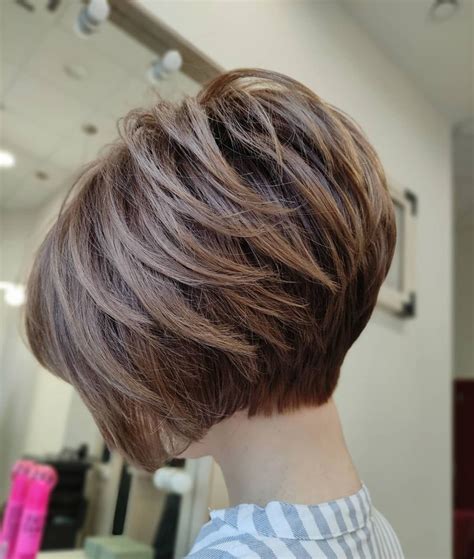 short stacked bob|super short stacked bob.